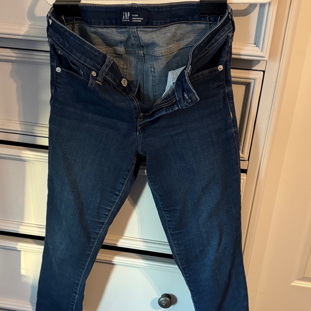 GAP Women's Dark Blue Skinny Jeans